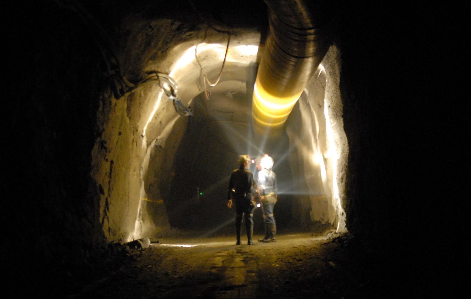 Shotcrete at Miitel Mine